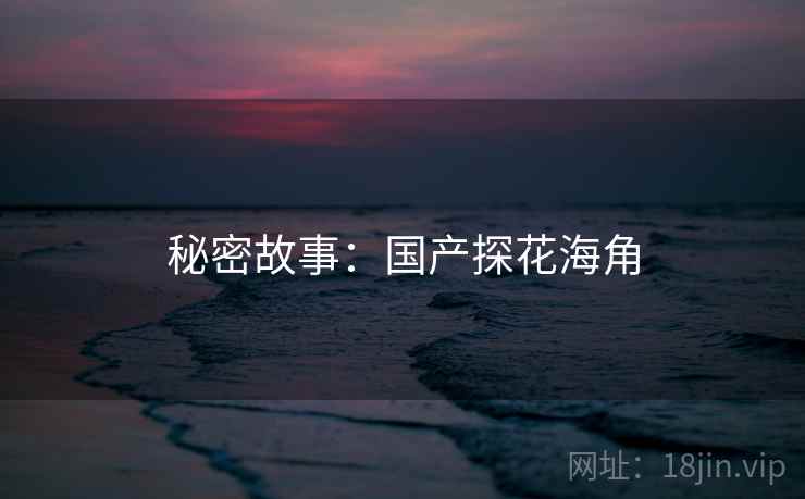 秘密故事:国产探花海角 秘密故事:国产探花海角